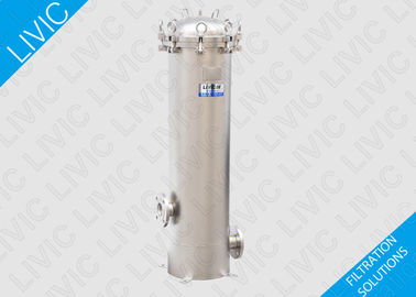 Economical Cartridge Water Filter 0.6 / 1.0 MPa , High Performance Inline Water Filter